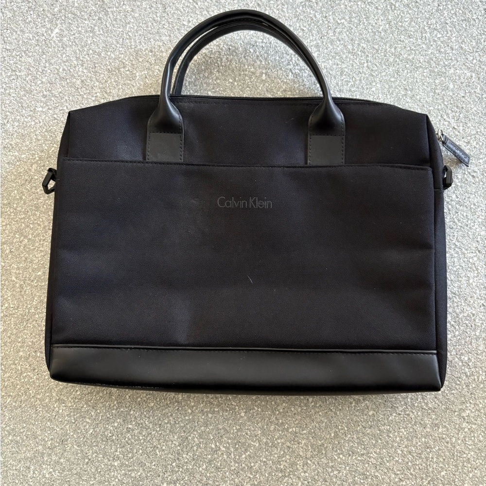 Calvin Klein Men's Black Tote Bag
